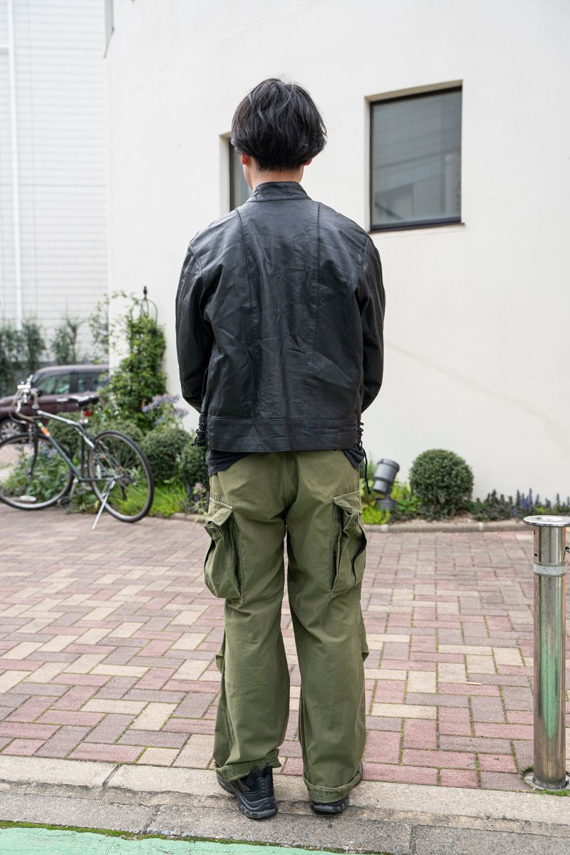 フランス軍ジャケットが主体の古着コーデ 郡司裕介 2枚目の写真