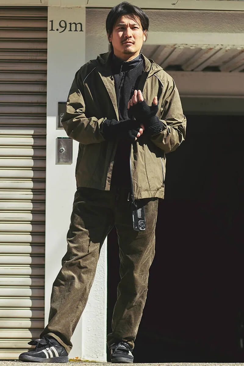 バランス抜群の重ね着で、クール＆ウォームに 水上剣星