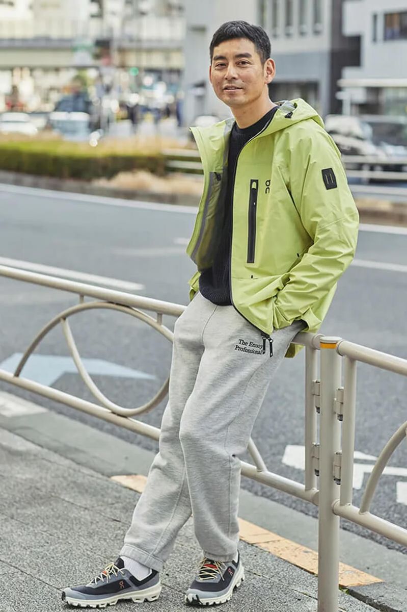 ワンマイルスタイルを色味でユニークに 田中利栄