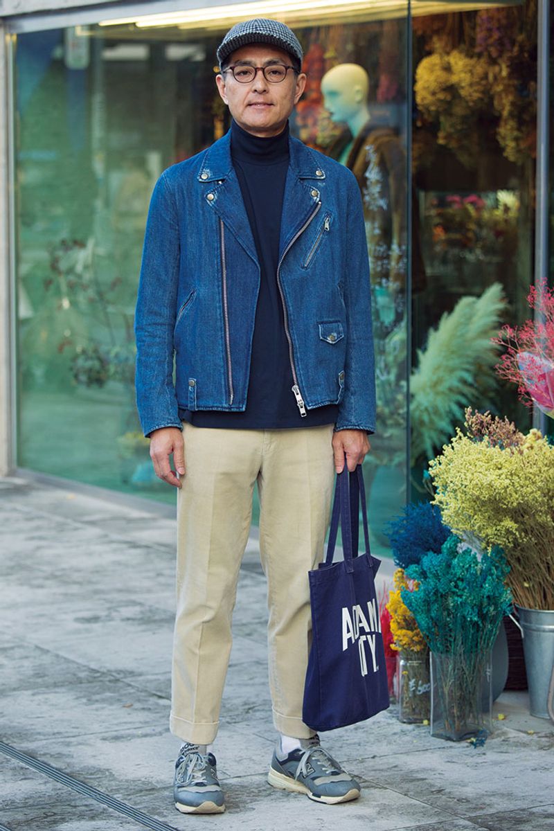 品良くシンプルに。大人が憧れる、ライダーズの優良スタイル 小倉 宏