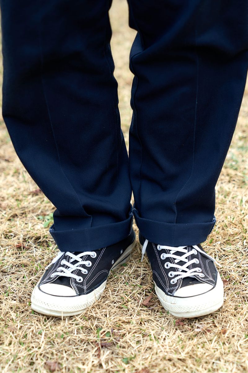 ストリートの極意。シャツの第一ボタンは閉める 杉坂友太郎 5枚目の写真
