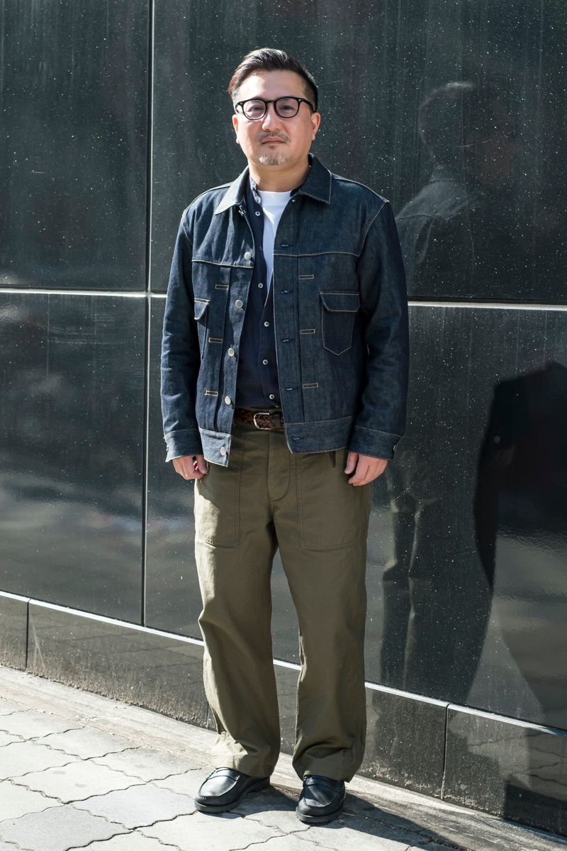 Gジャン＋カーゴパンツも品よくキレイに 橋本