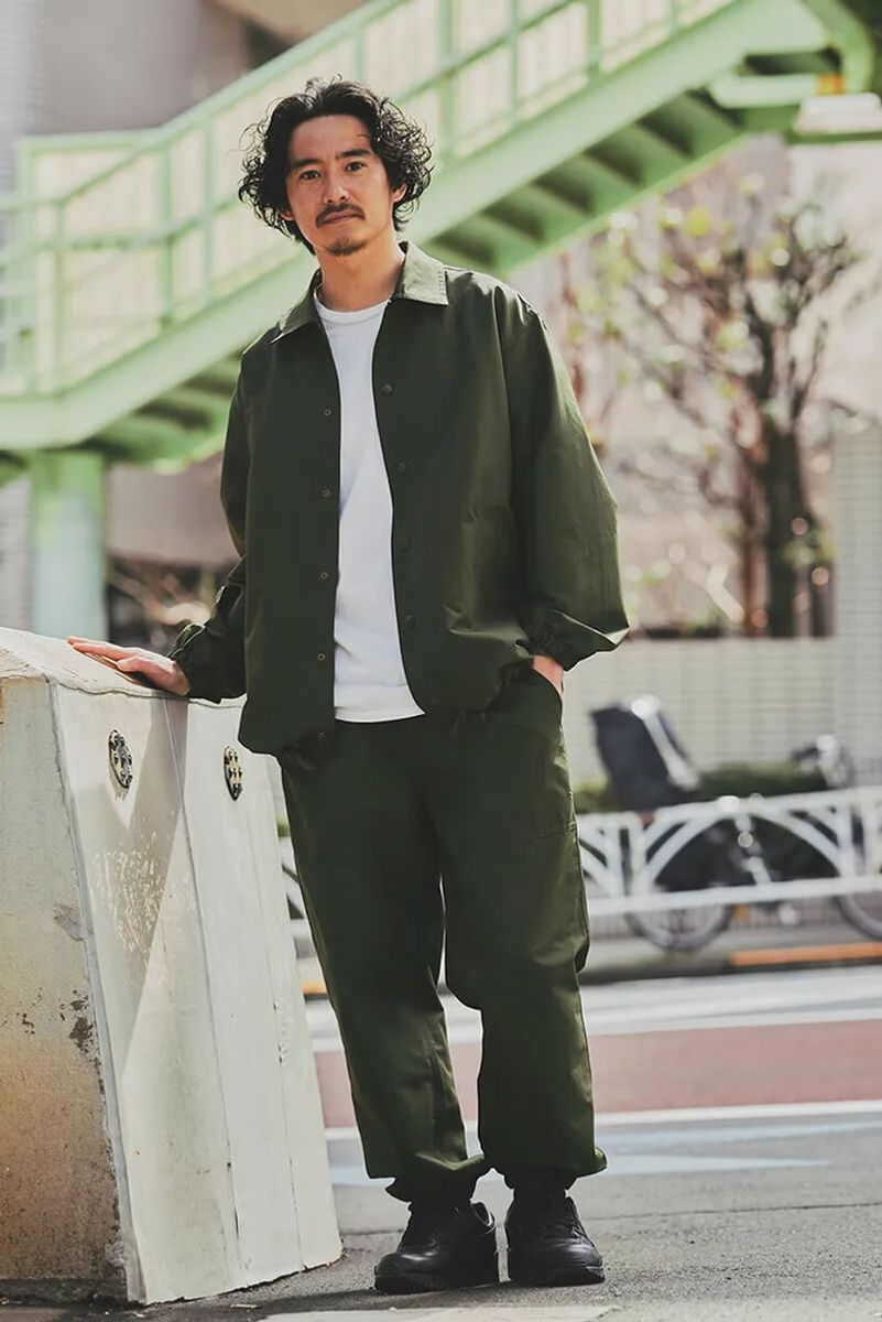 着飾らないけど洒落て見える、極限シンプルスタイル 福本宏二