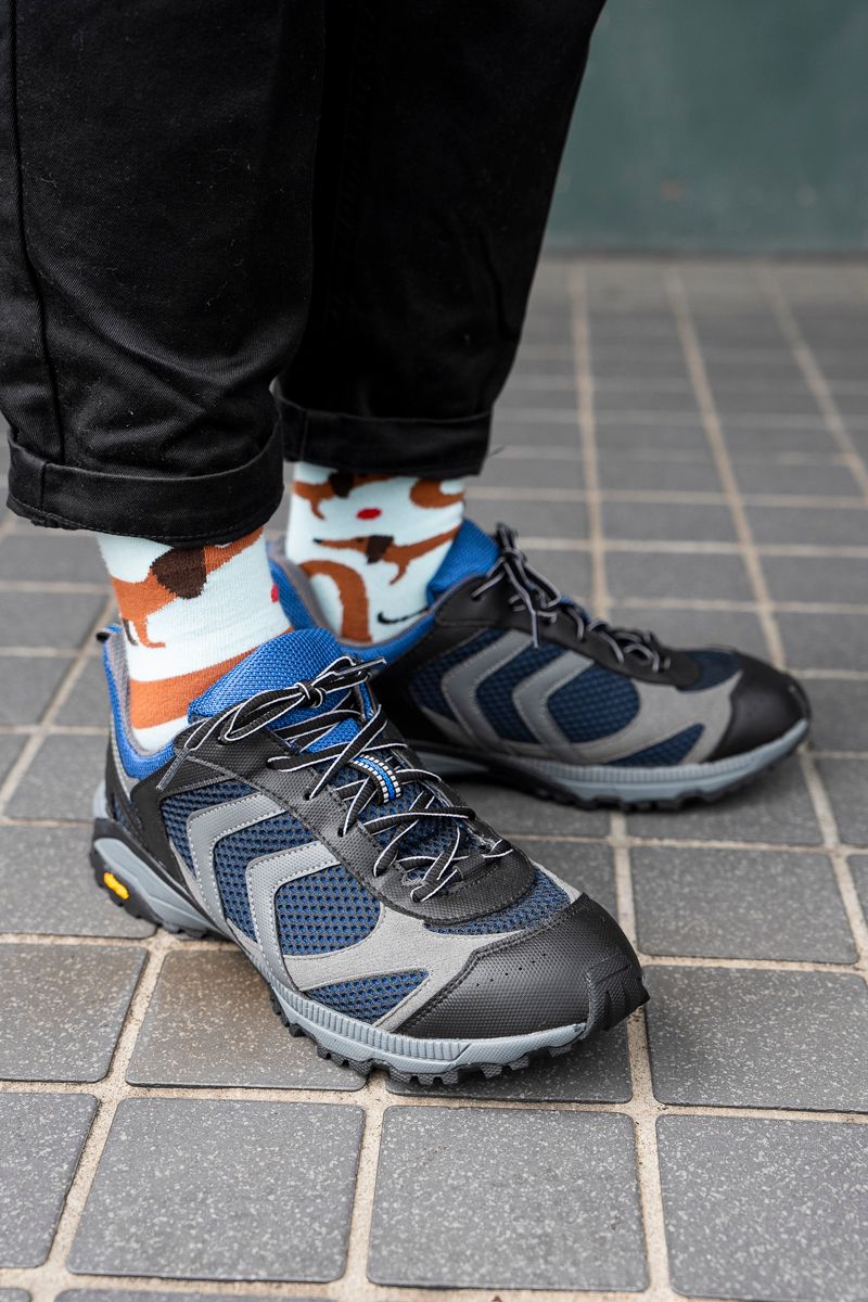 軍スニーカーとミリタリー調シャツが好相性 河野龍乃介 6枚目の写真