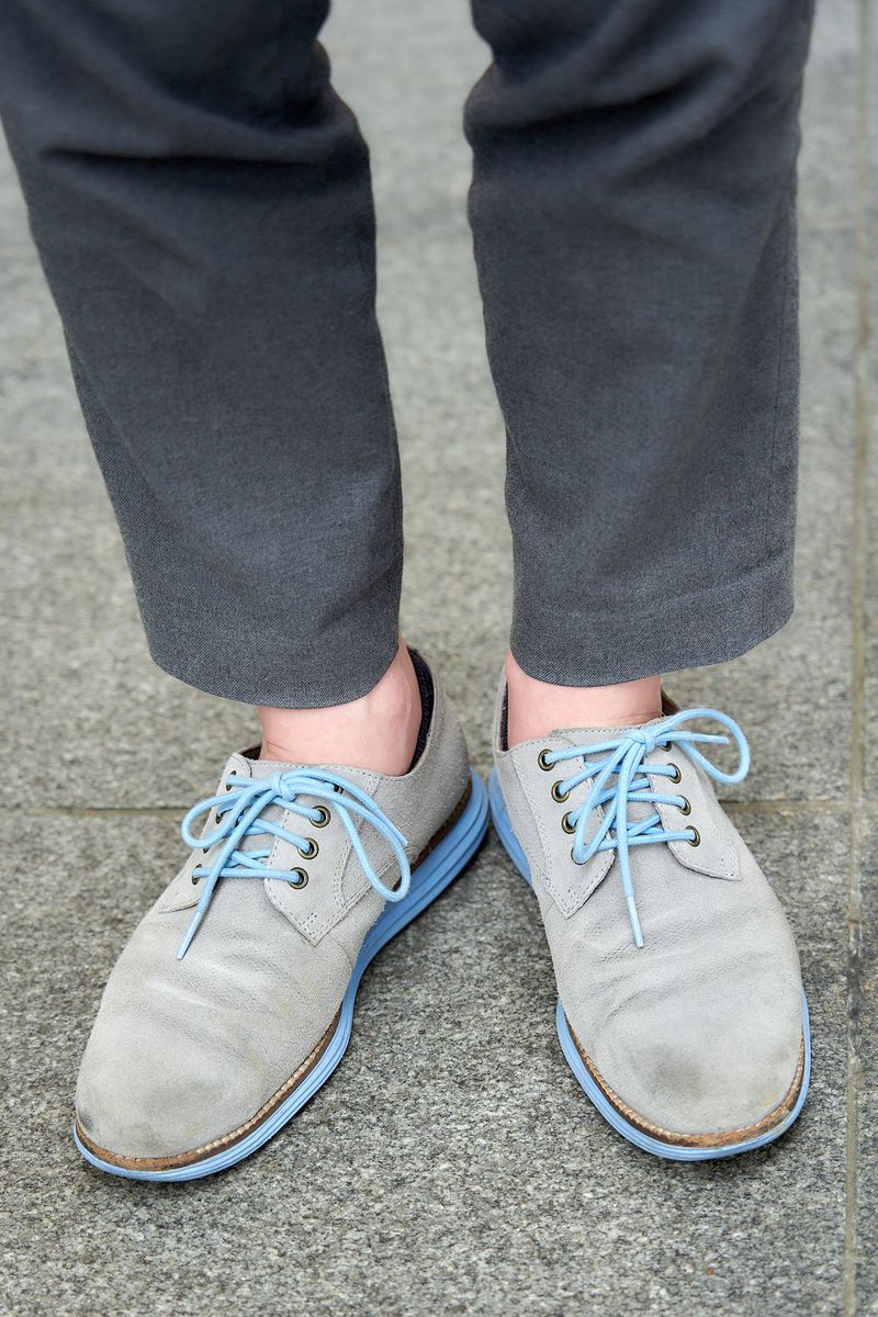 春が香るミントグリーンのスウェットコーデ 小関康道 6枚目の写真