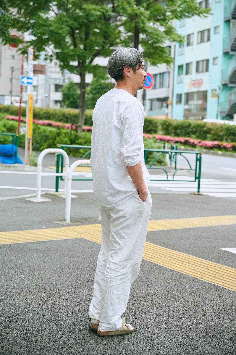 アラフォーのホワイトは古着でナチュラルに 大本陽介 2枚目の写真