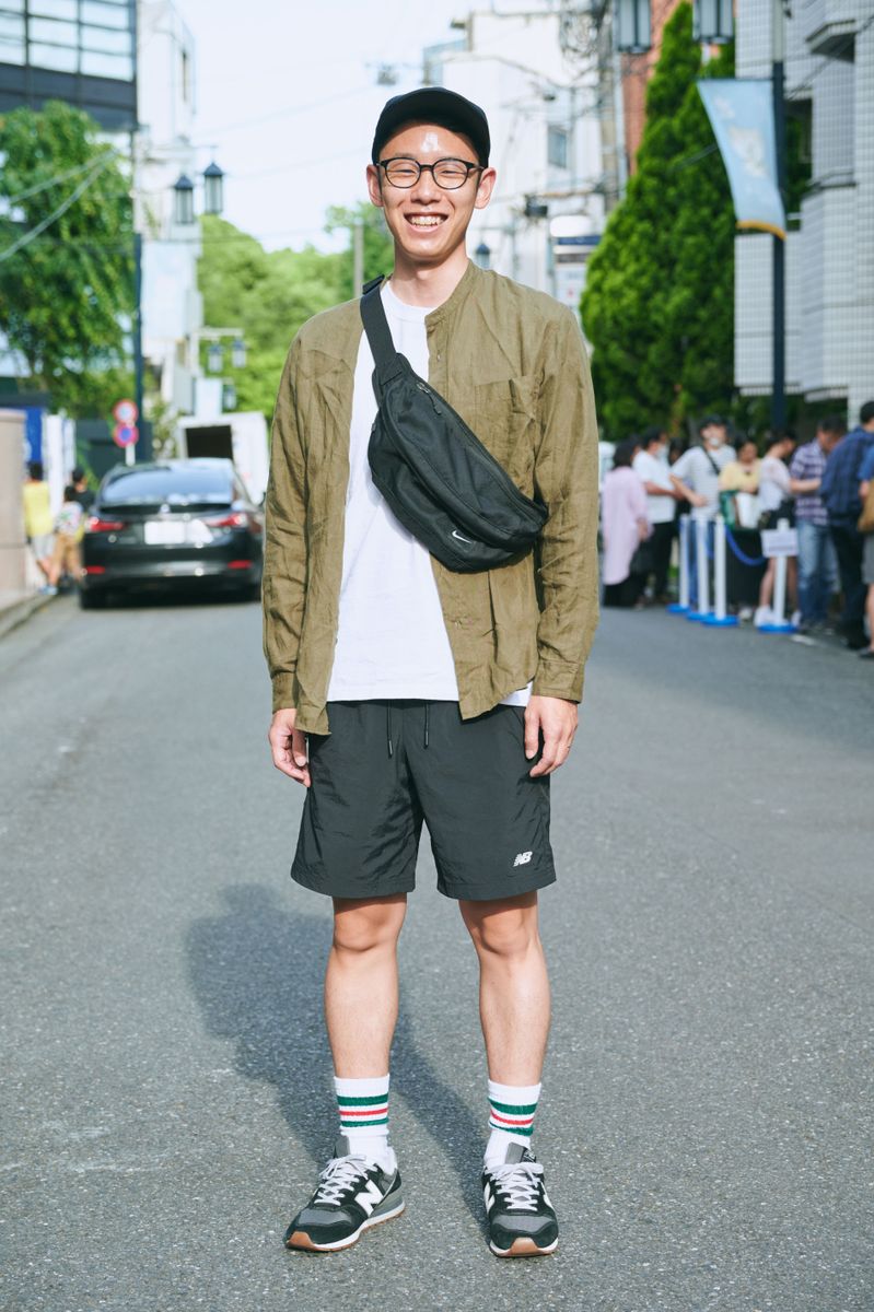 スポーツブランドにミリタリー色でこなれ感 前田聖斗 2枚目の写真