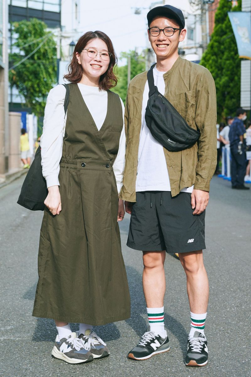 スポーツブランドにミリタリー色でこなれ感 前田聖斗