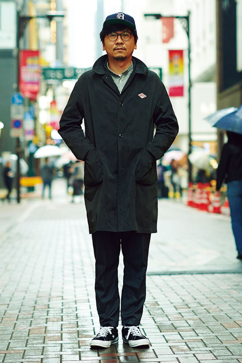ワークコートとパンツで“ストン”とまとめたストリート 堀 順哉