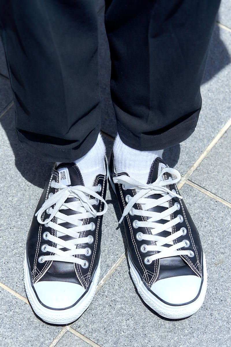 カジュアルもシックも黒革オールスターなら 高村英之 7枚目の写真