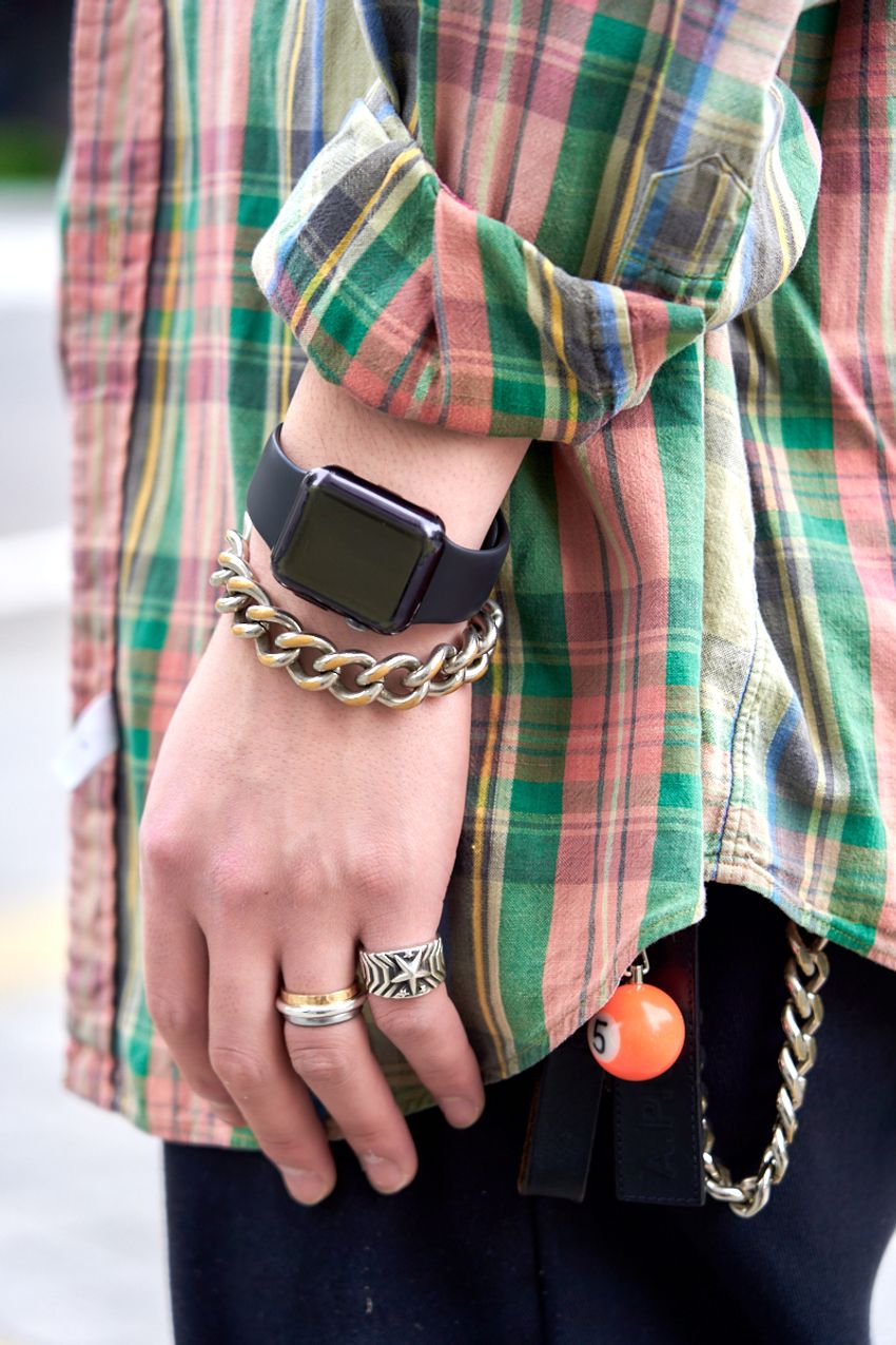 「チェックシャツ」で“王道アメカジ”を楽しんだ5名の大人たち。街角スナップで着こなし術をチェック！ - 5枚目の画像