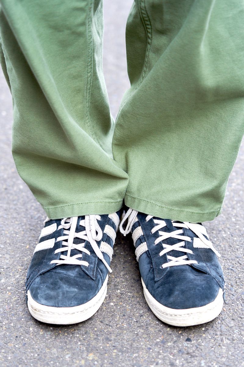 後ろ姿も抜かりなく。ロゴ盛り沢山バックシャン 小川公一 6枚目の写真