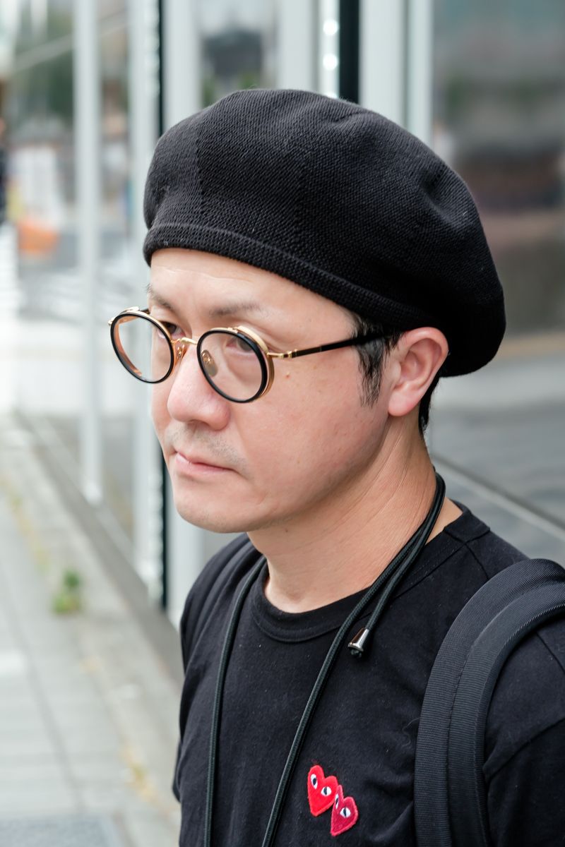 上も下も足元も、すべてギャルソン黒コーデ たかのり 3枚目の写真