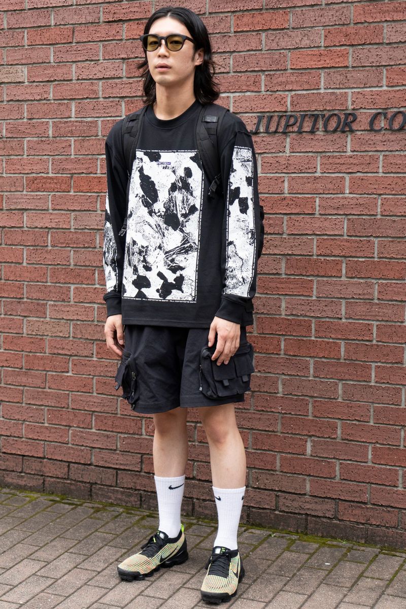 こう見えて、全身ナイキでスタイリング 高橋千尋