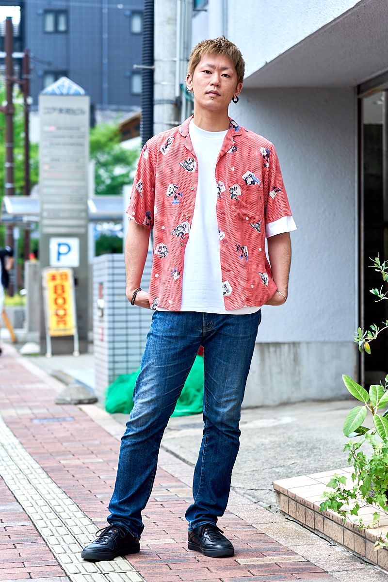和柄とはひと味違う。将棋アロハで夏に王手 神足和志