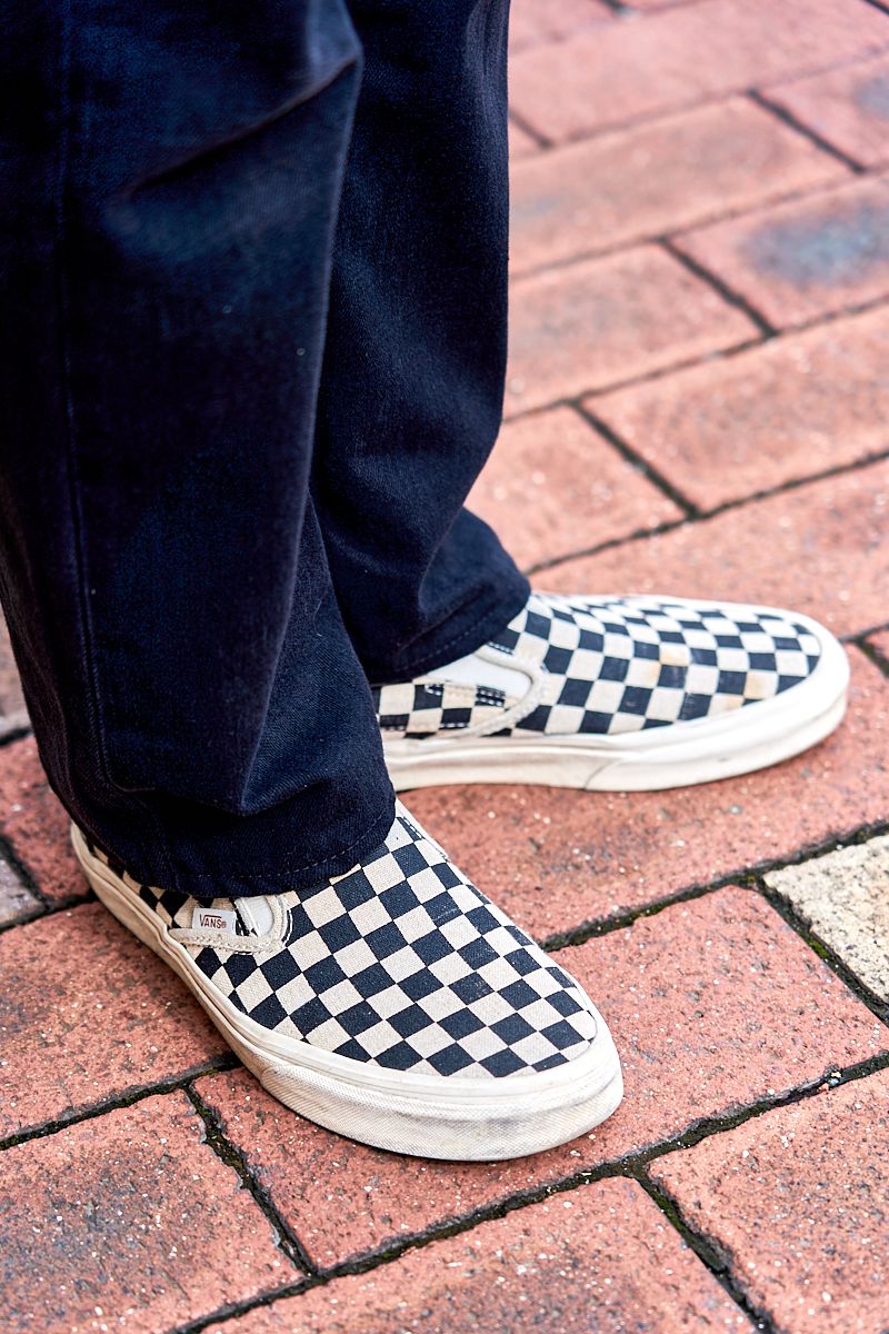 小紋柄とチェッカーフラッグ柄で良いお日柄 吉村海人 7枚目の写真