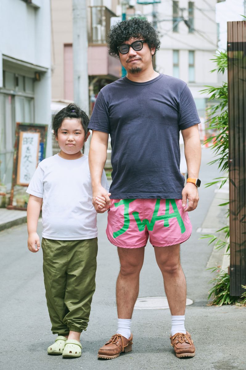 水陸両用パンツもハイブランドで大人の余裕 坂井裕之