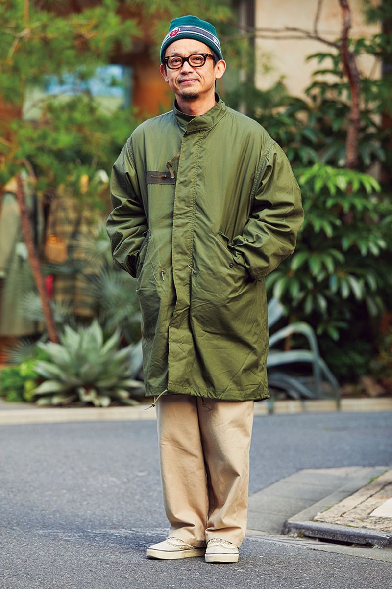 復権のチノパン！絶妙な太さを着こなしに取り入れて 室田明徳