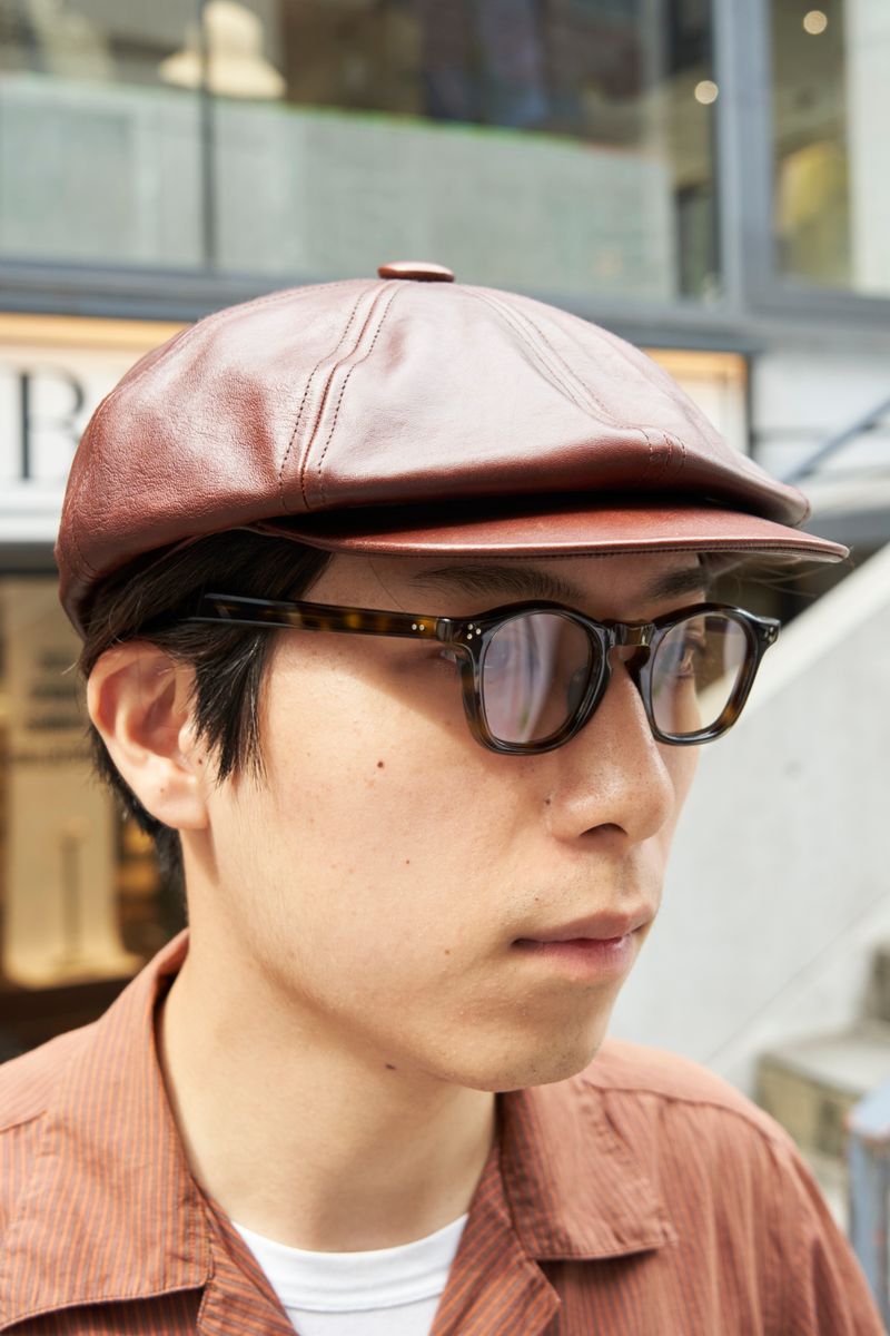 レザーアイテムで立体感を増す着こなし上手 五十嵐懐徳 3枚目の写真