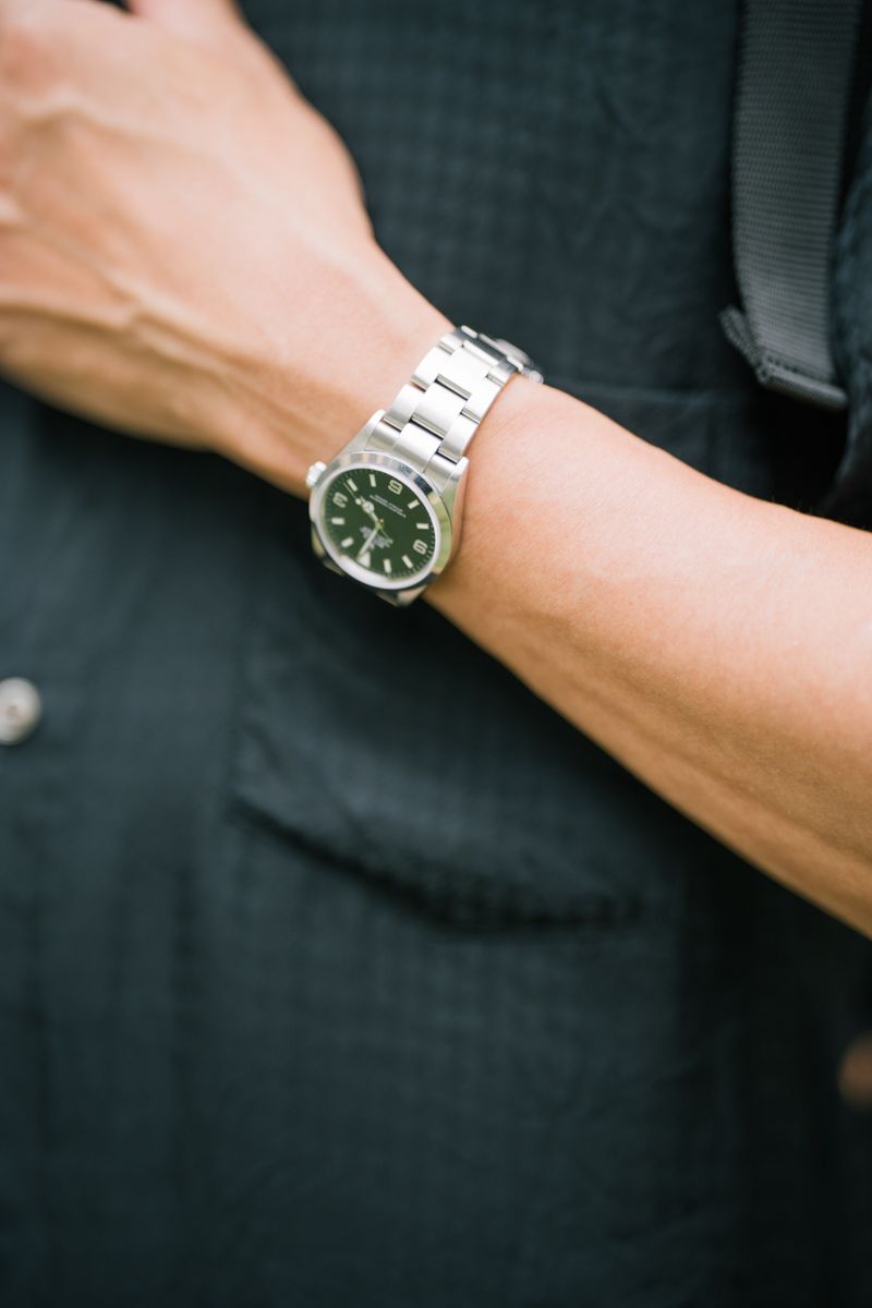 ハットで夏仕様。ギャルソンの黒コーデ こうじ 4枚目の写真