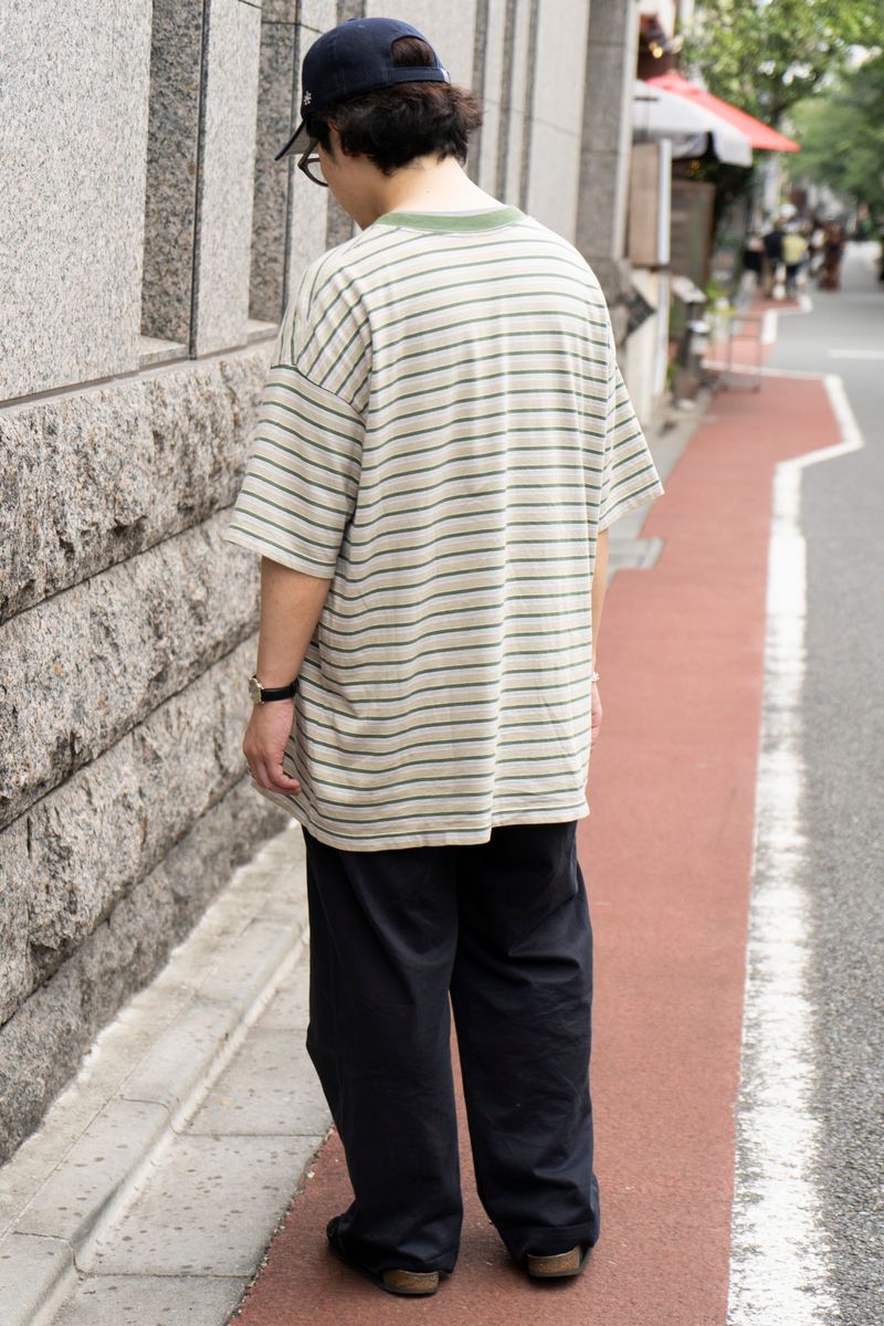 ラフな感じの休日着に親から受け継いだ時計 中田也真登 2枚目の写真