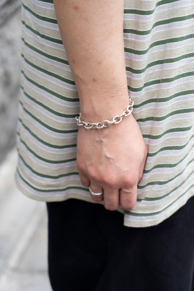 ラフな感じの休日着に親から受け継いだ時計 中田也真登 7枚目の写真