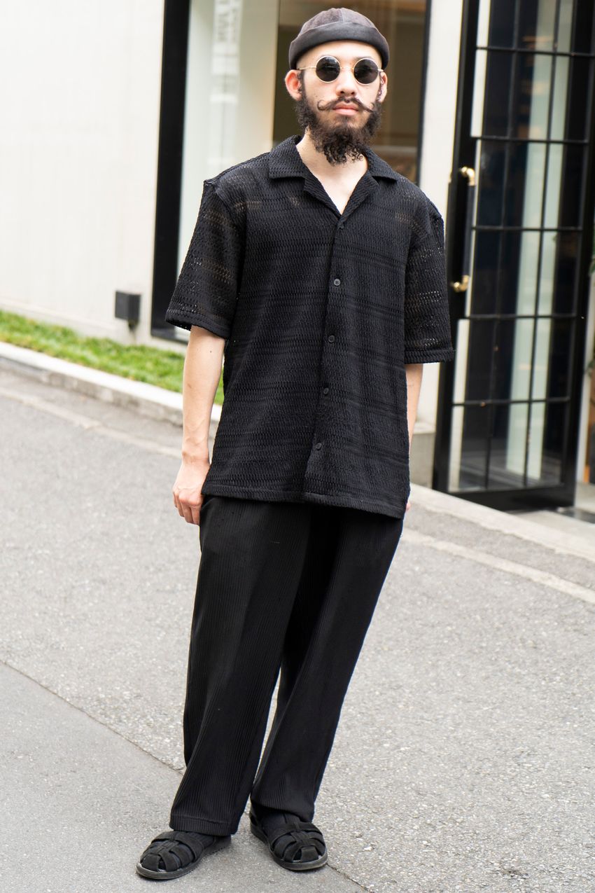 「ZARA」のパンツは上下“黒”でキメろ！初夏のコーデをクールに纏めた3名をスナップで - 7枚目の画像