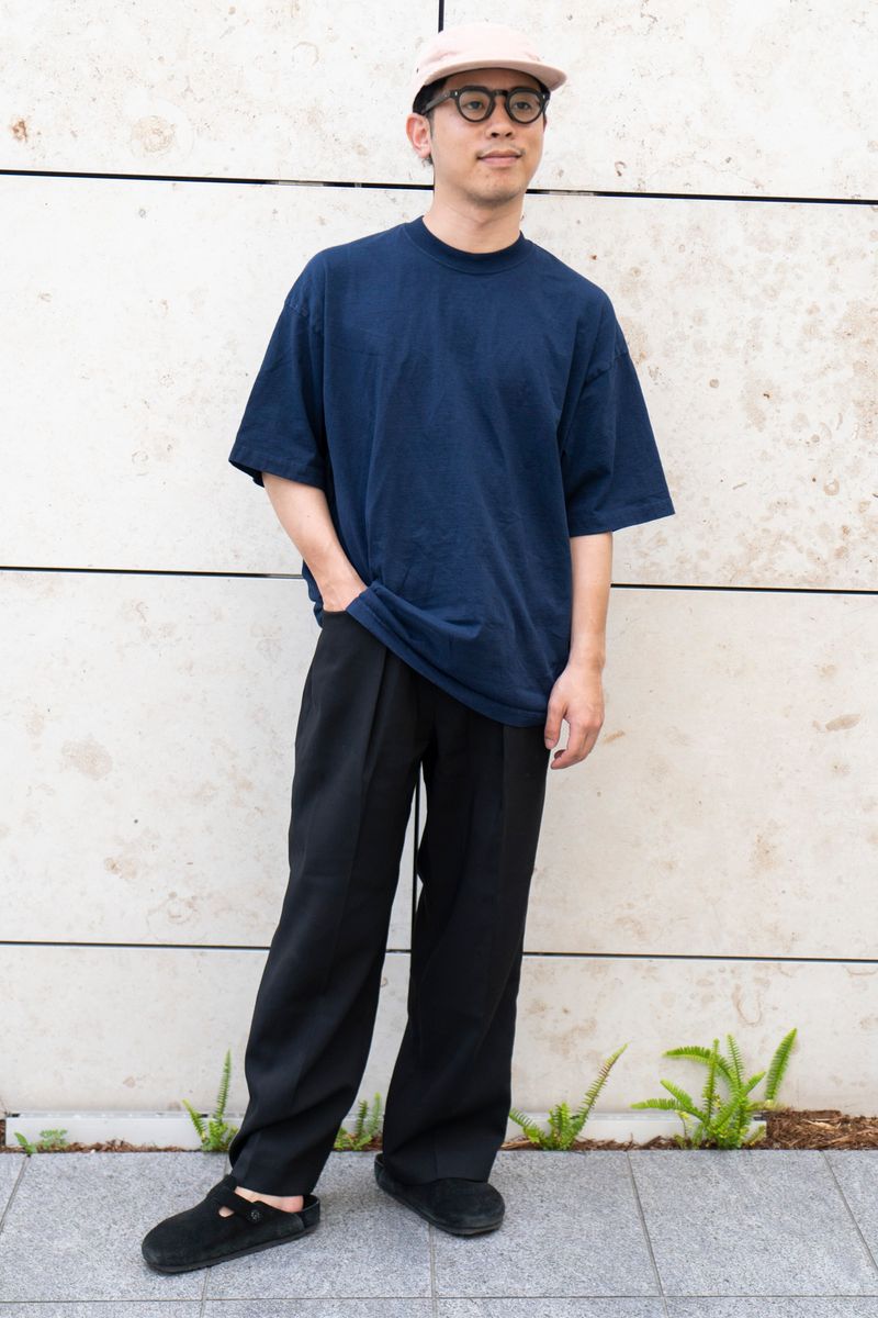 20代後半が注目する大人顔のスラックス 白川智大