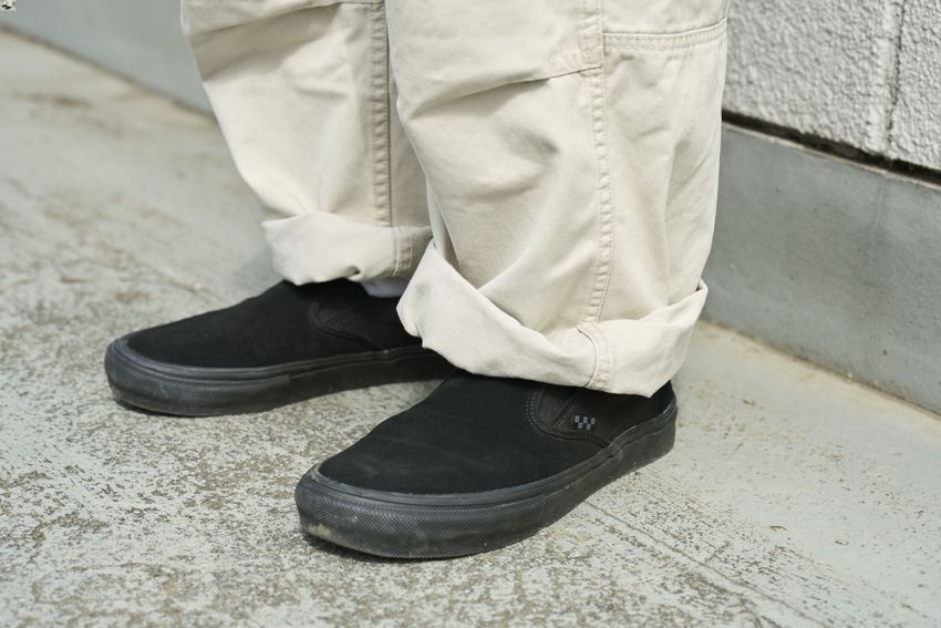 洒落者たちにジワジワキテる「ヘンリーネック」。Tシャツの新たな選択肢をスナップで - 13枚目の画像