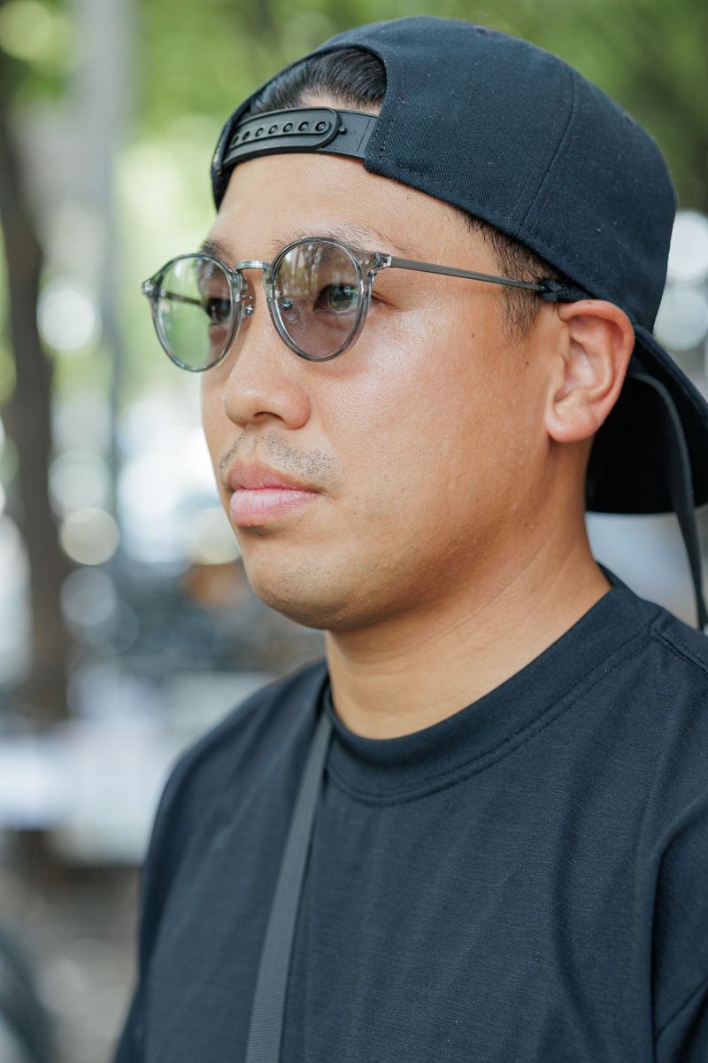 メリハリ上手。黒セットアップ白エアリフト 丸山大介 3枚目の写真