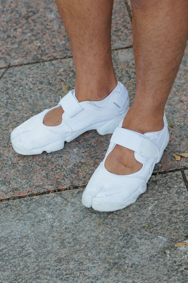 メリハリ上手。黒セットアップ白エアリフト 丸山大介 7枚目の写真