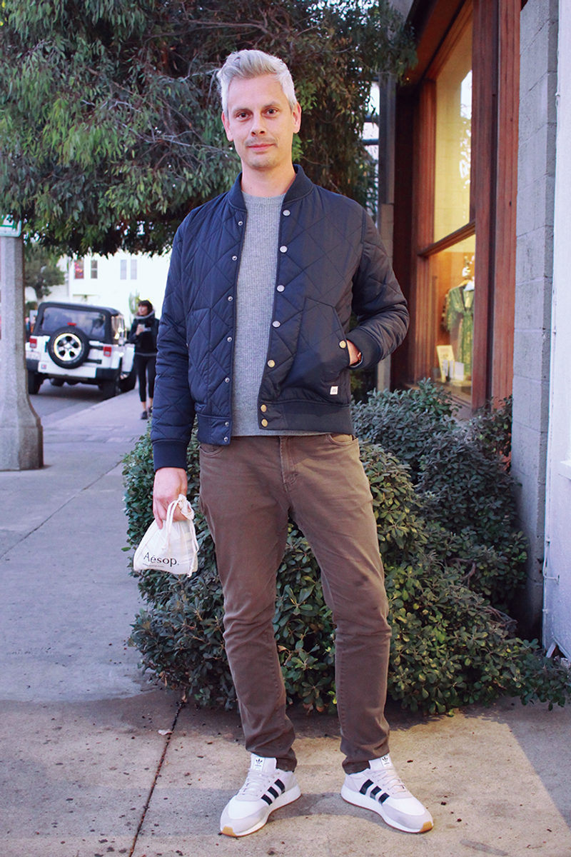 大人の出で立ちをジャストサイズで。これぞオシャレオッサンの鑑 スティーブ