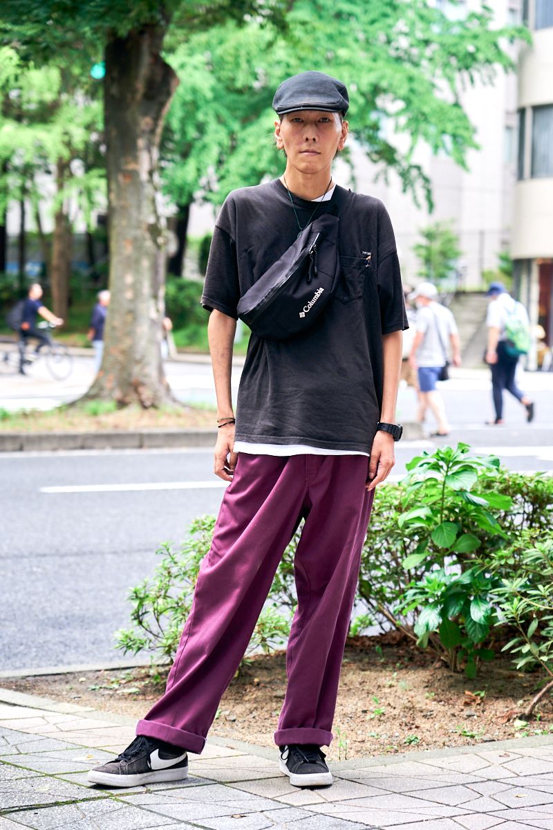 Tシャツ フリークスストア  パンツ ディッキーズ  シューズ ナイキ  帽子 ラコステ  バッグ コロンビア  ネックレス ノーブランド  ブレスレット ノーブランド  腕時計 カシオ