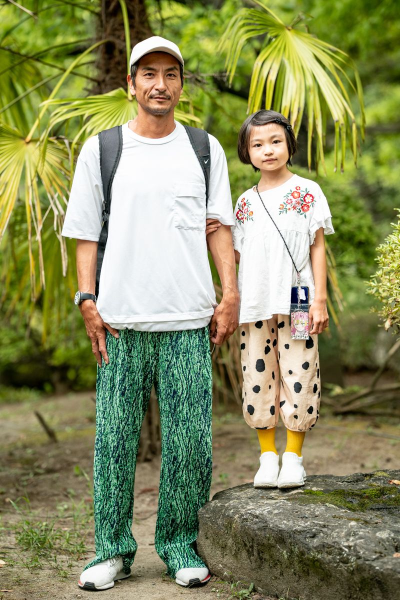 個性的なパンツでプチプラ感はどこ吹く風 本郷大樹