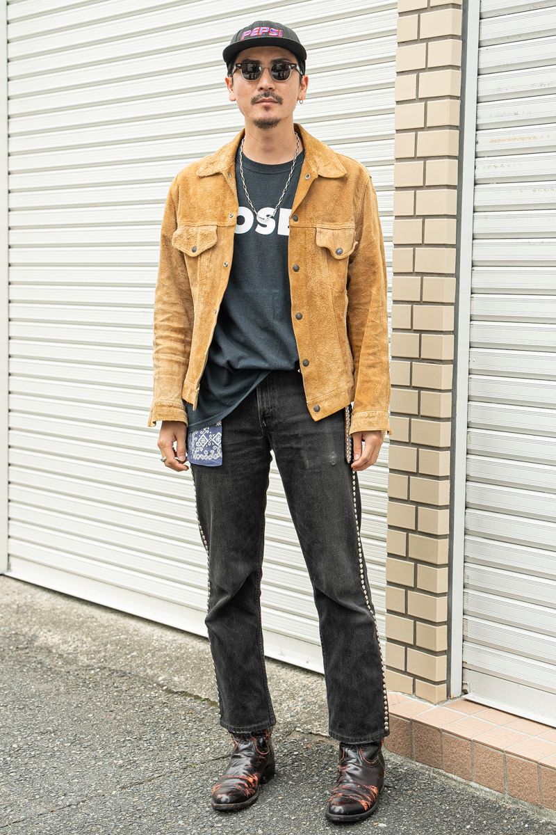 60'sヴィンテージJKTはサイズ感が◎ 椿原幸樹