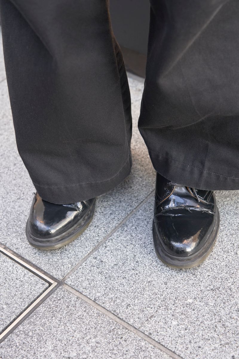 パパのチョイスで黒コーデをペアリング 山本剛史 4枚目の写真