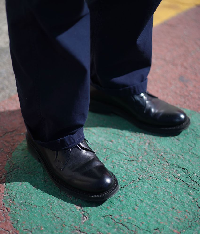 コーデにアクセントを生むレイヤード術5選！インナーは“ボーダー”か“ストライプ”で - 13枚目の画像