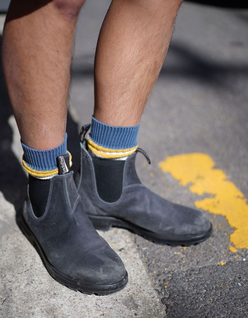 ショーツと好相性のブーツは「サイドゴア」だ！ラフな装いをスマート＆タフに見せた3名の洒落者 - 9枚目の画像