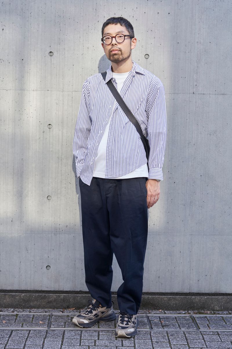 ゆったりパンツでラクこそお洒落の上手なれ 古越幸太