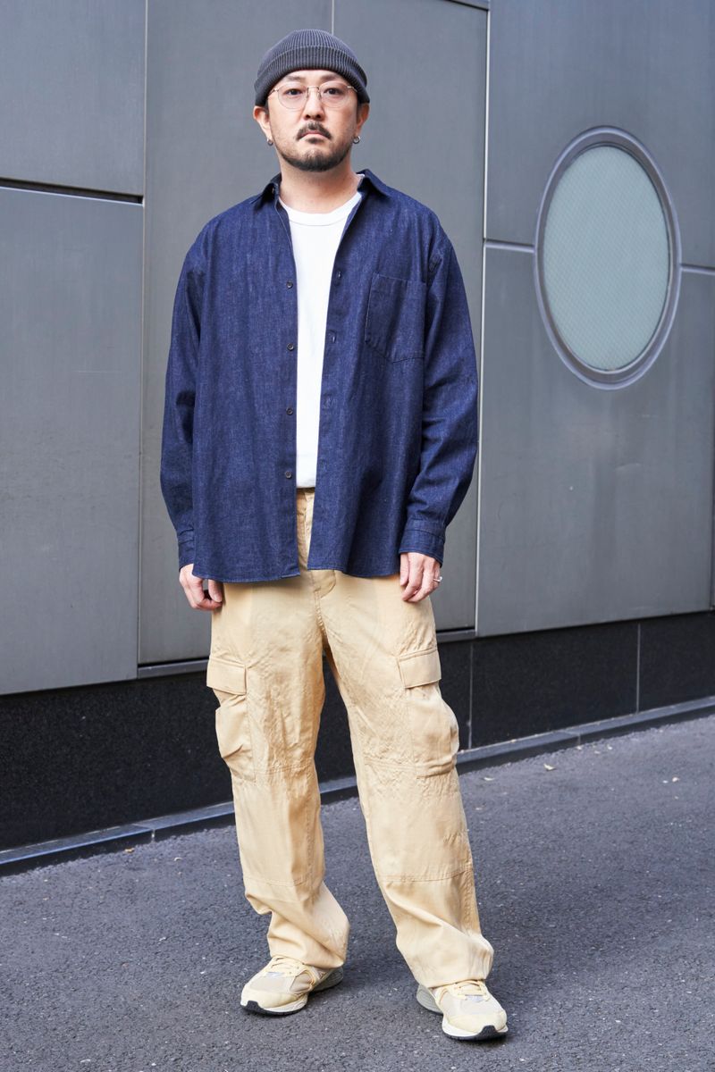 ひと味違う下半身。秘密はベージュの色繋ぎ 鈴木 克