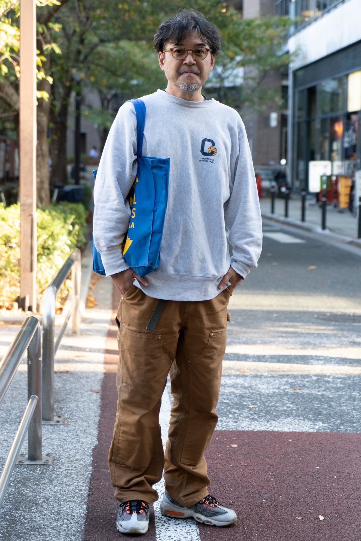 トレーナー チャンピオン  Tシャツ テンボックス  パンツ カーハート  シューズ ナイキ  眼鏡 ルノア  ブレスレット エルメス  ベルト ノーブランド