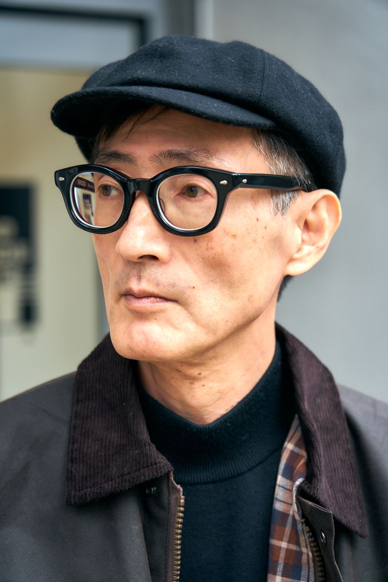 もうコルビュジエ。渋カッコイイ眼鏡と帽子 昆 崇 4枚目の写真