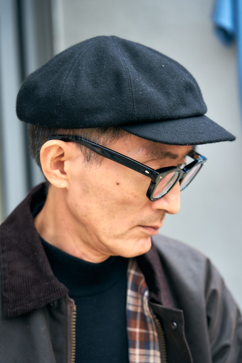 もうコルビュジエ。渋カッコイイ眼鏡と帽子 昆 崇 3枚目の写真