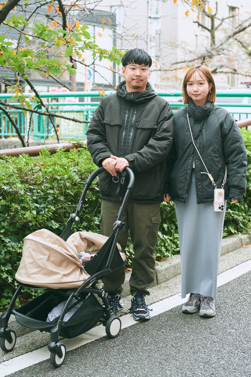 目撃！カーゴ型のパンツがトレンドの兆し 山下航平