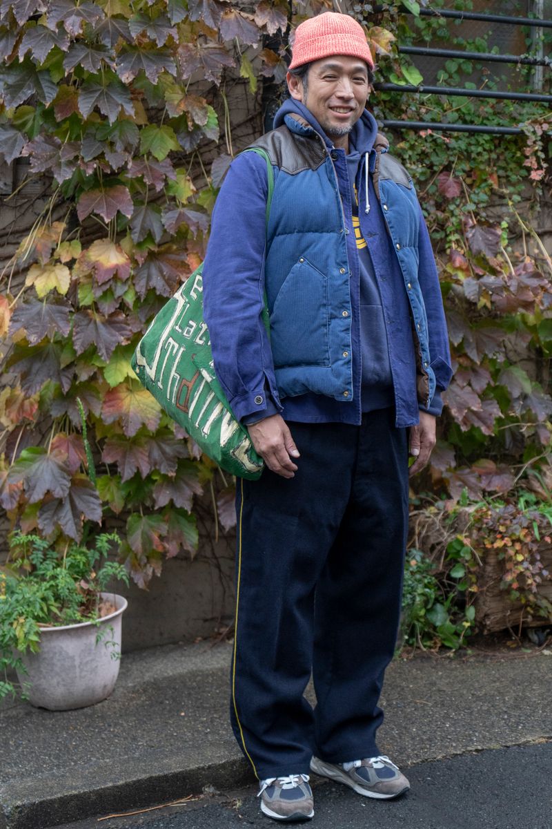 アメカジずっぽり。魅せる重ね着の妙 松浦孝之