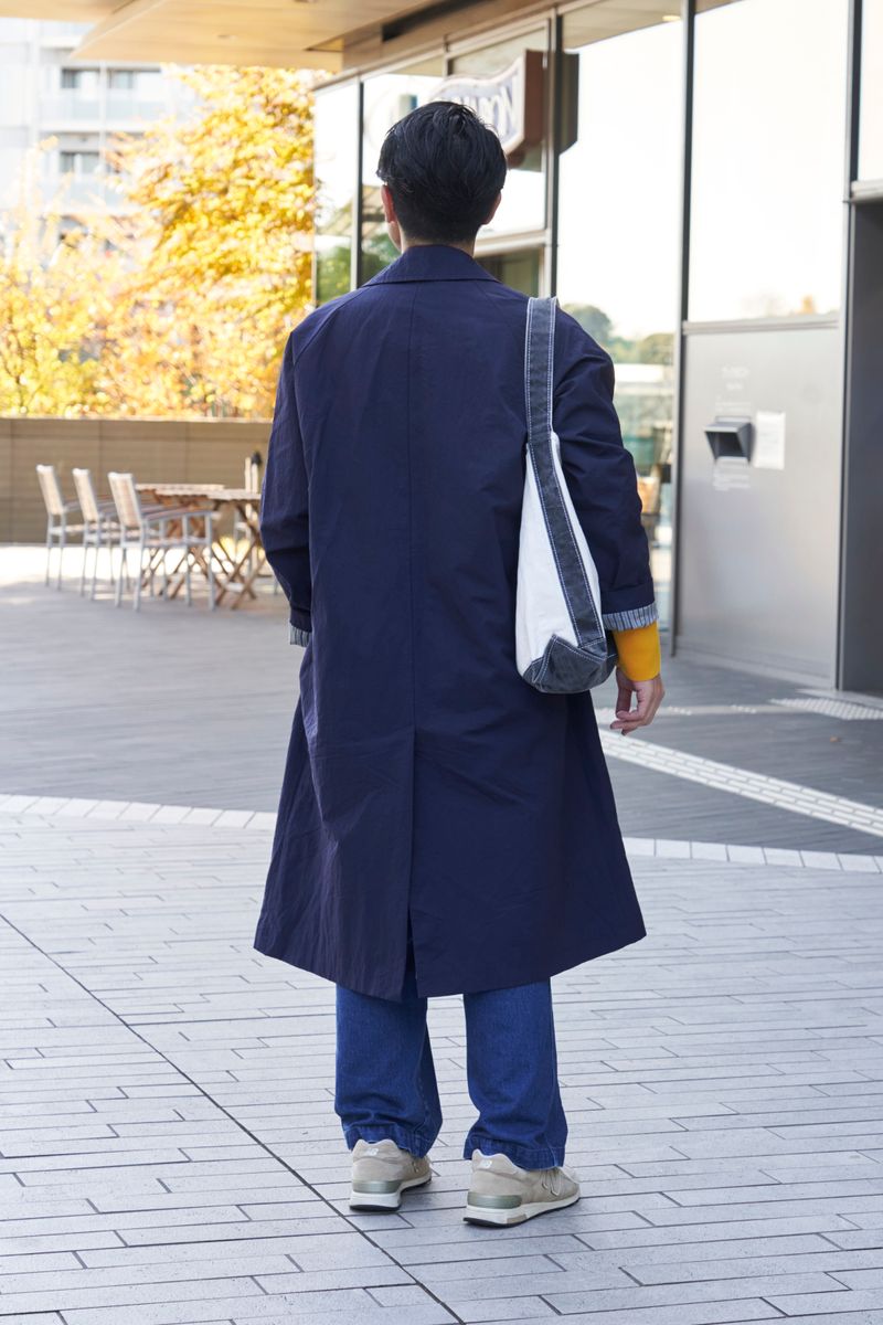 あえてボタンを留めないカーデのレイヤード ヒデ 2枚目の写真