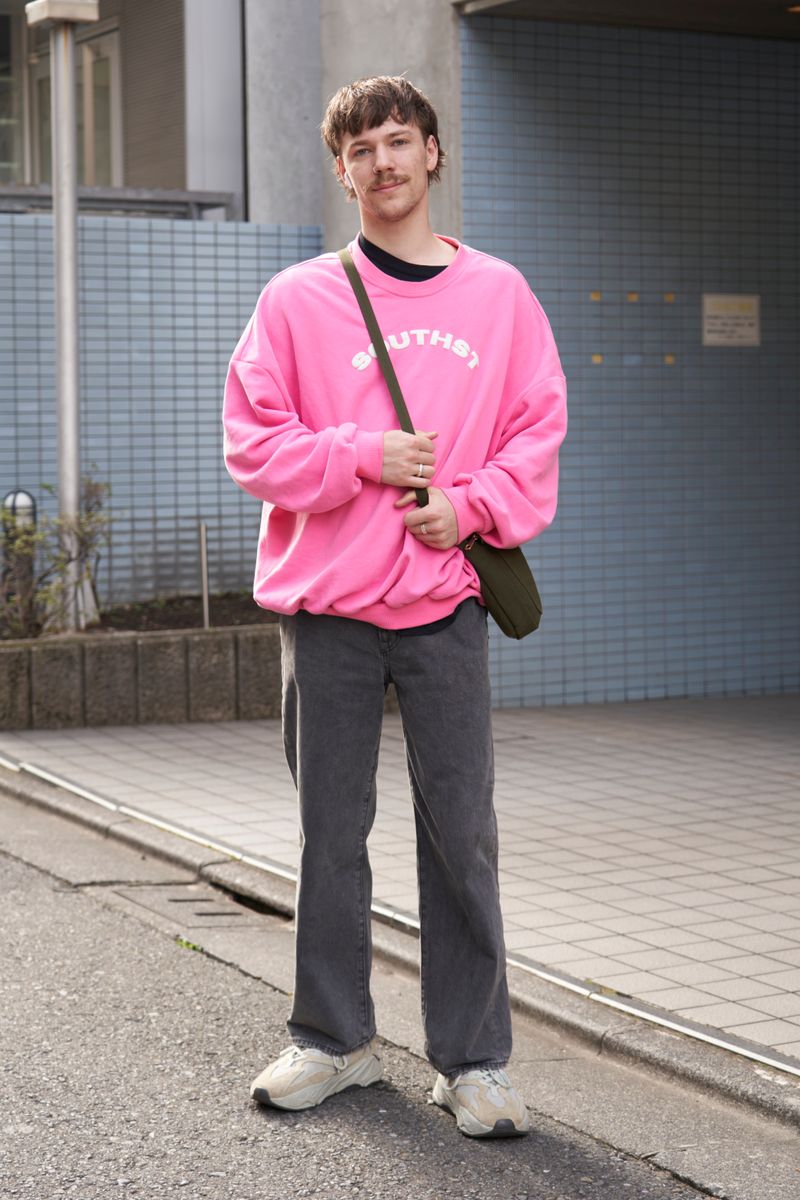 細身体型に合わせたサイズ感のバランス上手 Ben