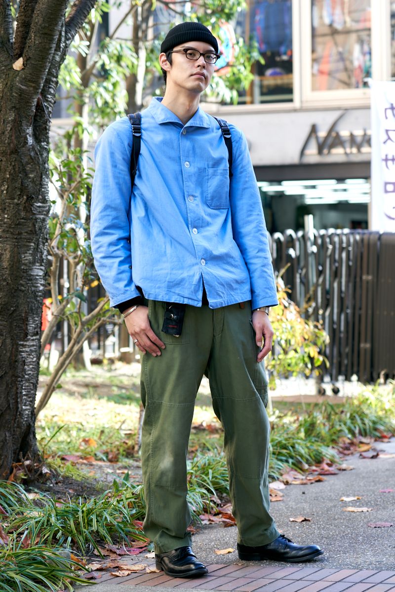 古着と軍ものに身を包む納得のセレクト 加藤 翠