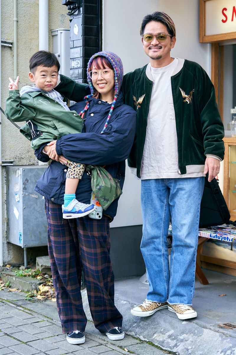 柄物を上手に取り入れた大人のやんちゃコーデ 吉沢 亮