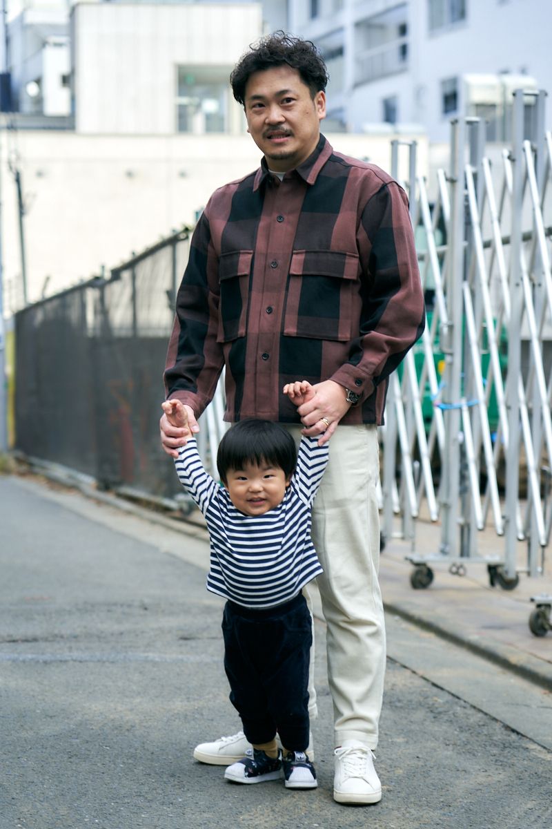 清潔感あるスタイルに小物で高級感もプラス 木庭 敏